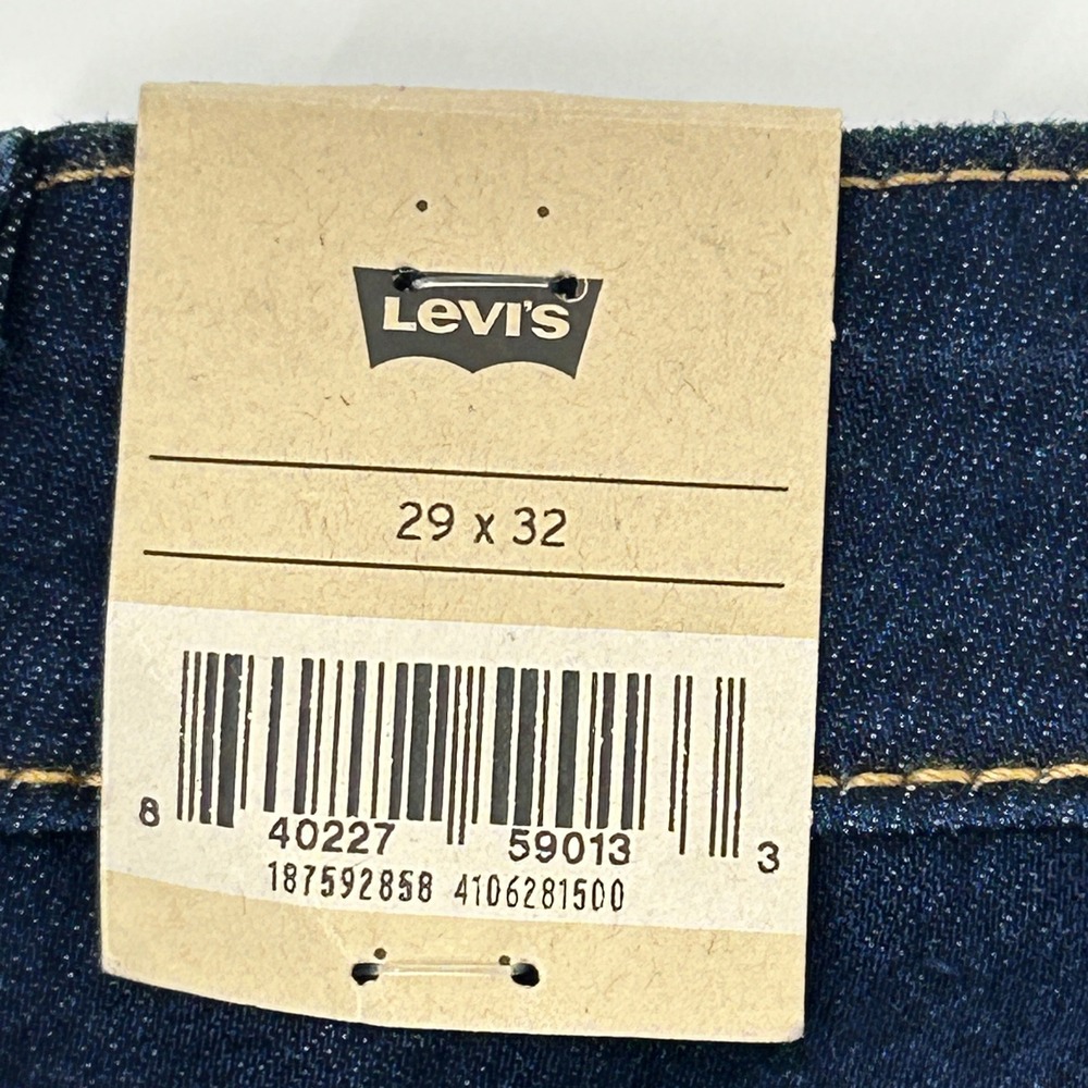 Levi Strauss 725 High Rise Bootcut Jeans Women 29x32 Blue Dark Wash NEW - Picture 7 of 14